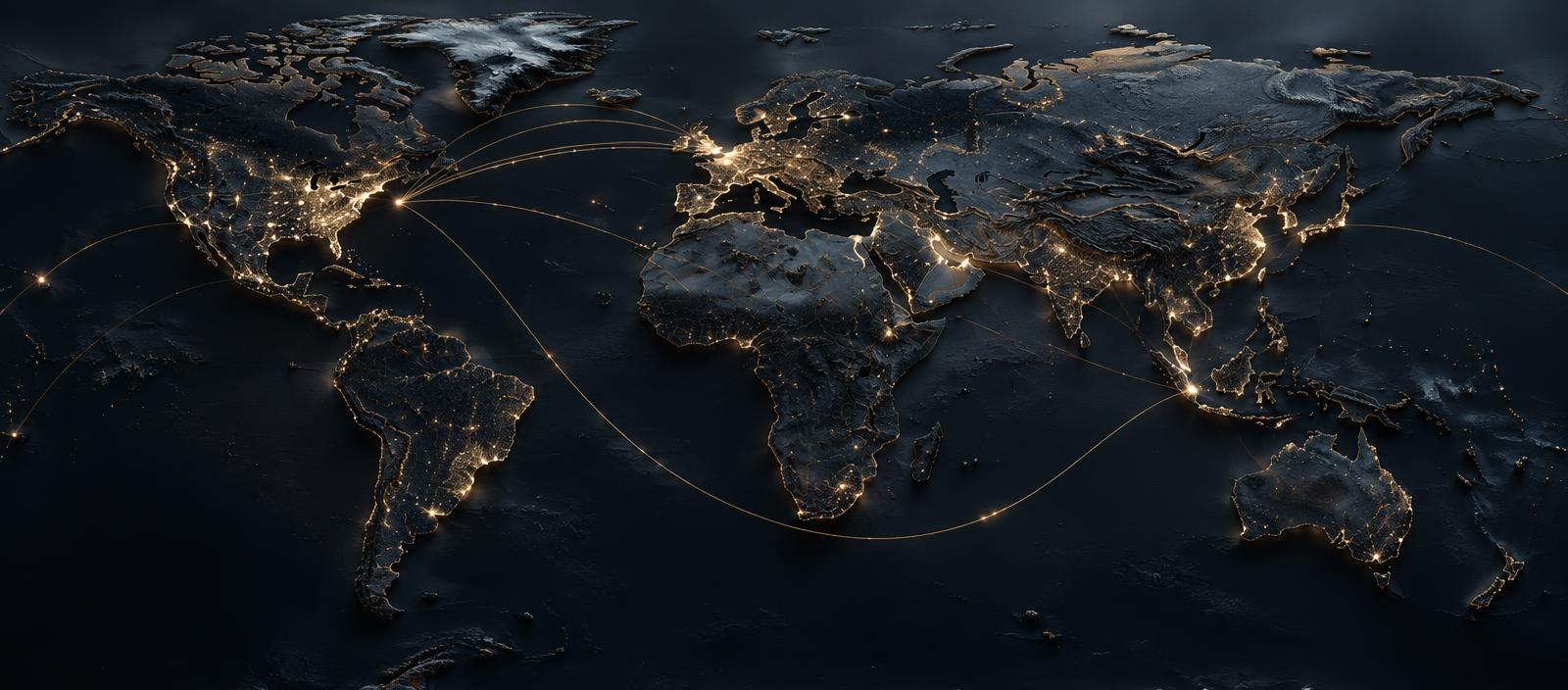 Illuminated global market network
